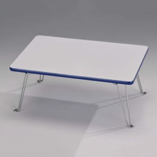ORE International 17.5 in x 12 in Rectangle Steel Steel Folding Table