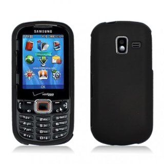 Aimo Wireless SAMU485PCLP001 Rubber Essentials Slim and Durable Rubberized Case for Samsung Intensity 3 U485   Retail Packaging   Black Cell Phones & Accessories