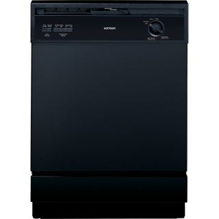 Hotpoint 62 Decibel Built in Dishwasher with Hard Food Disposer (Black) (Common 24 Inch; Actual 24 in) ENERGY STAR