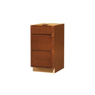 Kitchen Classics 35 in H x 18 in W x 23 3/4 in D Cheyenne Saddle Drawer Base Cabinet