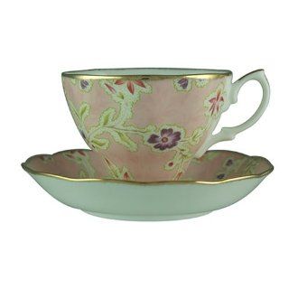 Royal Albert Vintage Florals Blush Tea Cup & Saucer Teacup With Saucer Kitchen & Dining