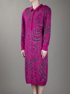 Christian Dior Vintage Pattern Dress