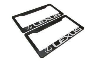 LEXUS License Plate Frame 2 Black 