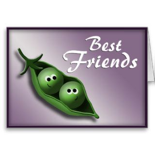 2 Peas in a Pod ~ Best Friends Notecards Greeting Cards