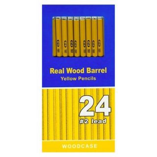 Wood Barrel 24ct no.2 Pencils