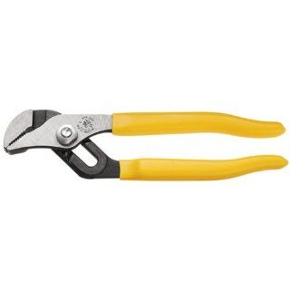Klein Tool D502 10 10 Inch Heavy Duty Pump Pliers With Plastic Dipped Handles   Tongue And Groove Pliers  