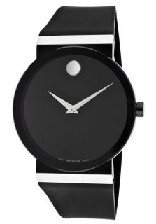 Movado 606268  Watches,Mens Sapphire Black Dial Black Rubber, Luxury Movado Quartz Watches