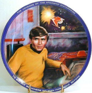 GL494   Hamilton Collection Star Trek Chekov collector plate   Commemorative Plates