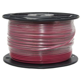 500 ft 12 AWG Solid Red Copper THHN Wire (By the Roll)