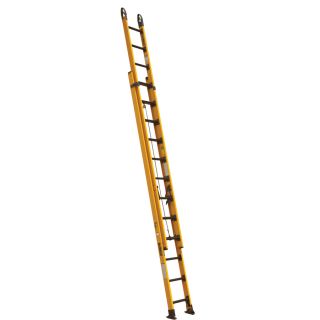 DEWALT 24 ft Fiberglass 375 lb Type IAA Extension Ladder