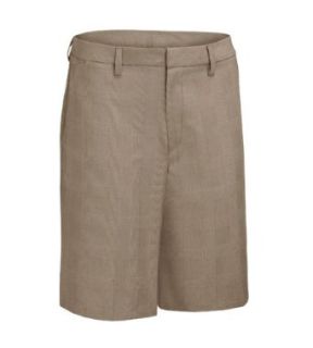 Ashworth Mens Glen Flat Front Plaid Shorts  Golf Shorts  Clothing