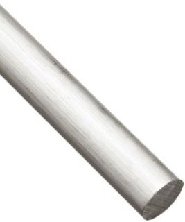 6061 Aluminum Round Rod, Unpolished (Mill) Finish, Extruded, T6511 Temper, Standard Tolerance, Inch, ASTM B221 Aluminum Metal Raw Materials