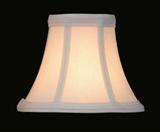 Lite Source CH508 6 Candelabra Shade, White   Light Fixture Replacement Shades  