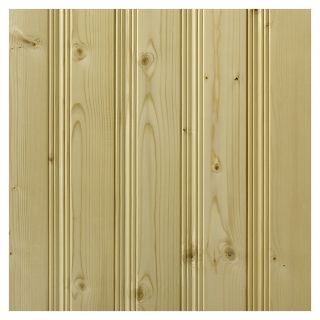 Empire Company 0.31 in x 3.56 in x 8 ft Unfinished Wood Wall Panel