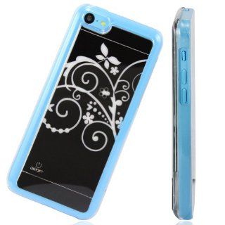 Save4PayNew Tree Branch Calling Sense Flash Light Case Back Cover For Apple Iphone 5C with ON/OFF Button Cell Phones & Accessories