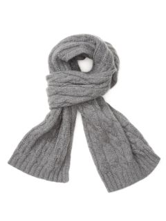 Cable Knit Scarf by Royal Speyside