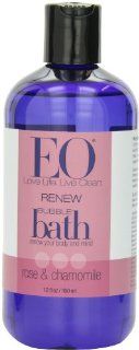 EO Renew Bubble Bath, Rose & Chamomile, 12 Ounce (Packof 3)  Beauty