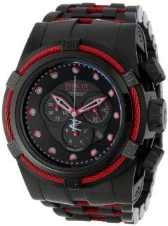 Invicta Men's 14060 Bolt Reserve Chronograph Black Dial Black Ion Plated Stainless Steel Watch Invicta Watches