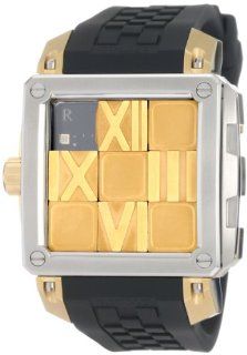 Ritmo Mundo Men's 501/5 SS YG Puzzle Slide Case Automatic Watch at  Men's Watch store.