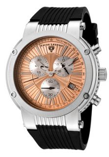 Swiss Legend 10006 09 SB  Watches,Mens Legato Cirque Chronograph Black Silicone, Chronograph Swiss Legend Quartz Watches