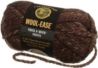 Lion Brand Yarn 640 501A Wool Ease Thick and Quick Yarn, Sequoia