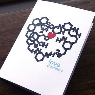 love chemistry card by zelda wong