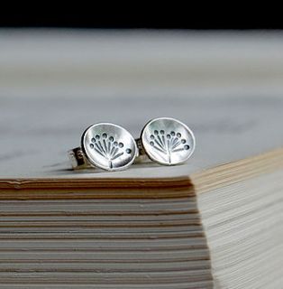 autumn seeds stud earrings by shere design