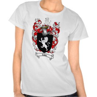 Lewis Family Crest   Lewis Coat of Arms Tees