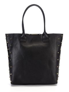 Studded Leather Tote by BCBGMAXAZRIA Handbags