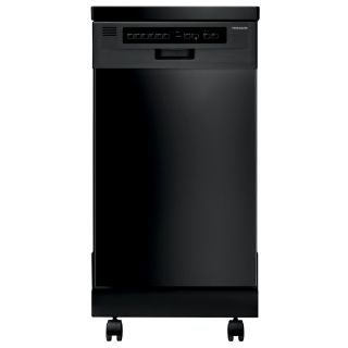 Frigidaire 17.58 in 58 Decibel Portable Dishwasher with Stainless Steel Tub (Black) ENERGY STAR