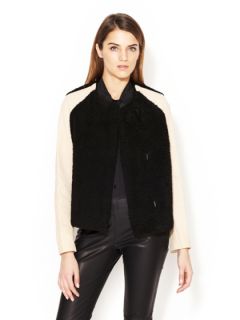 Leather Sleeve Letterman Jacket by 3.1 Phillip Lim