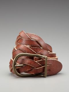Braided Leather Belt by WILL Leather Goods
