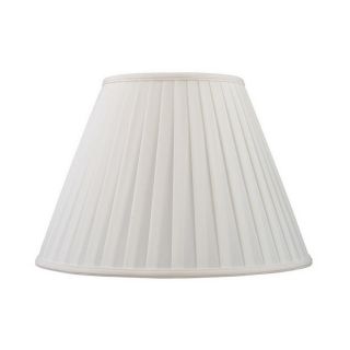 Livex Lighting 13 in x 18 in White Cone Lamp Shade