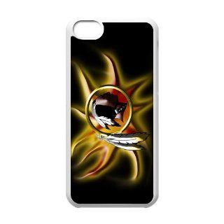 Custom Washington Red Skins New Back Cover Case for iPhone 5C CLR506 Cell Phones & Accessories