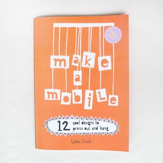 'make a mobile' activity book by lydia's paper shop