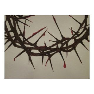 crown of  thorns print