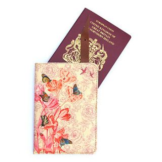 springtime leather passport case by tovi sorga