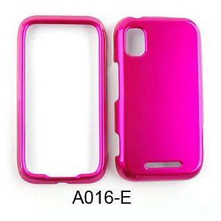 Motorola Flipside MB508 Honey Hot Pink Hard Case,Cover,Faceplate,SnapOn,Protector Cell Phones & Accessories