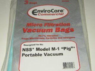 NSS Portable "Pig" Vacuum Bags # ECC509   Generic   3 pack   Household Vacuum Parts And Accessories
