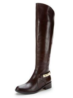 Yolanda Leather Asymmetrical Boot by French Connection