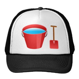 Red Bucket & Spade Hats