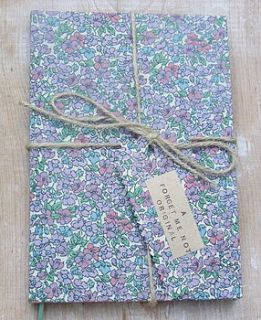 vintage fabric notebooks by horsfall & wright