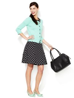 Flirt Flared Silk Skirt by kate spade new york