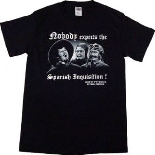 Monty Python Spanish Inquisition Mens T Shirt, Large at  Men�s Clothing store