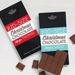 kid size chocolate bar by quirky gift library