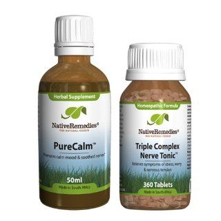 Native Remedies Headache Soothe and Triple Complex Nerve Tonic ComboPack Health & Personal Care