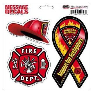 Firefighter 3 in 1 Combo Adhesive Decals Kitchen & Dining
