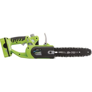 Earthwise 18V Lithium Ion Cordless Chain Saw — 10in. Bar, Model# LCS31010  Cordless Chain Saws