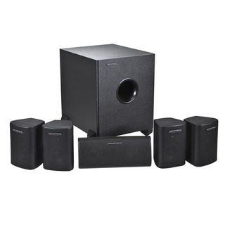 Home Theater 5.1 Channel Satellite Speakers and Subwoofer Monoprice Home Theater Systems