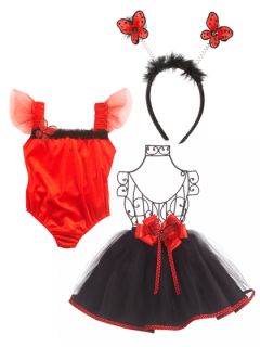 Ladybug Collection Tutu Set by Just Pretend Kids